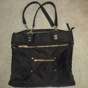 Black Olivia + Joy tote bag